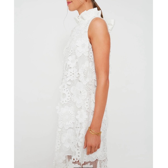 TUCKERNUCK NEW Blanc Guipure Lace Blythe Dress - Picture 4 of 12